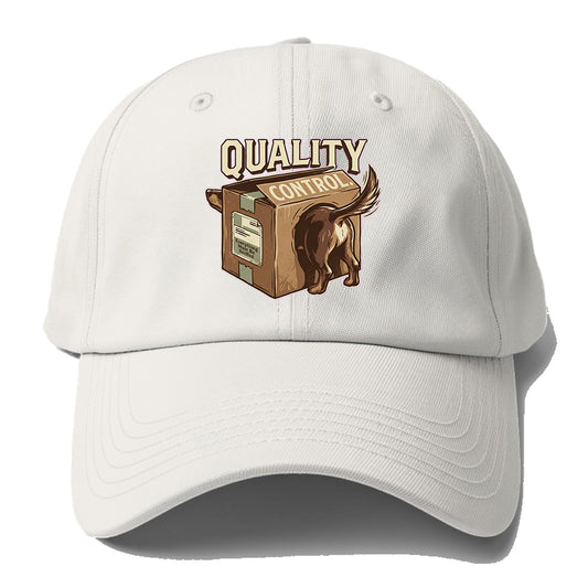 Quality Control Dachshund Baseball Cap