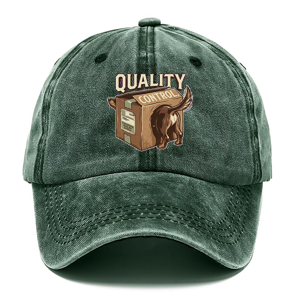 Quality Control Dachshund Classic Cap