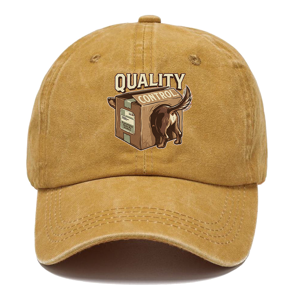 Quality Control Dachshund Classic Cap
