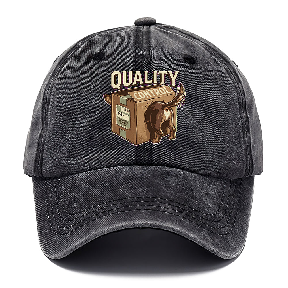 Quality Control Dachshund Classic Cap