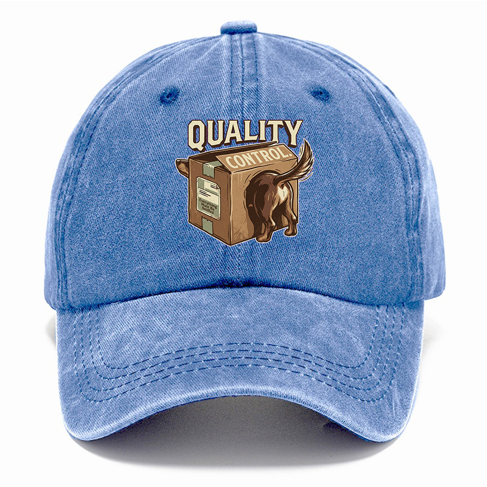 Quality Control Dachshund Classic Cap