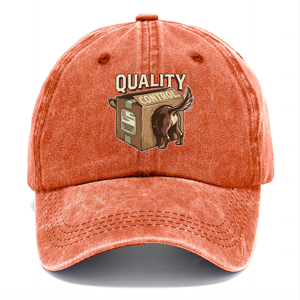Quality Control Dachshund Classic Cap