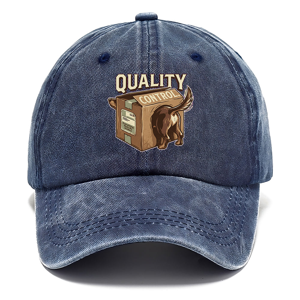 Quality Control Dachshund Classic Cap