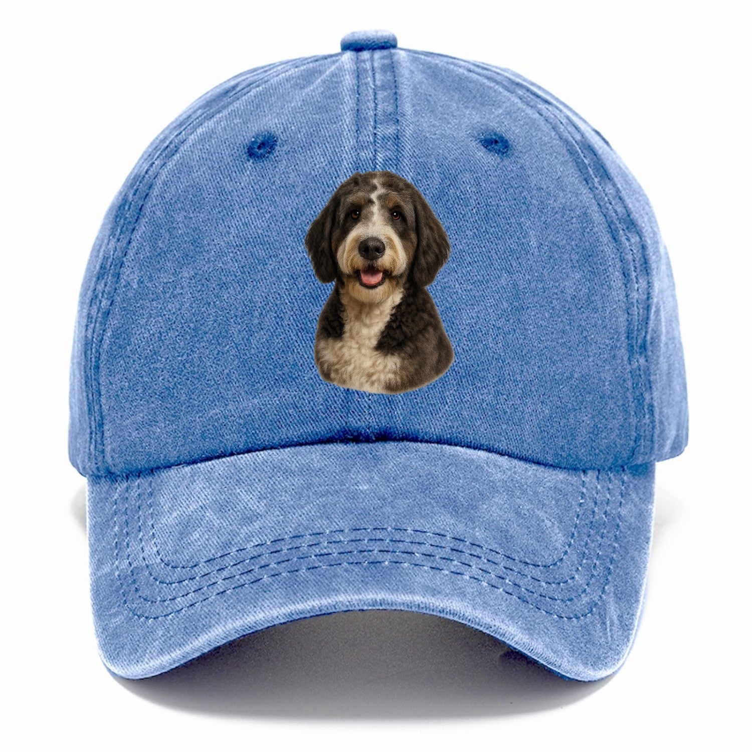 saint berdoodle portrait design Hat