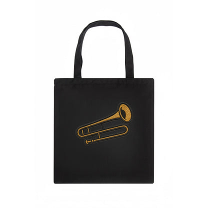 Trombone  - Tote Bag - dark