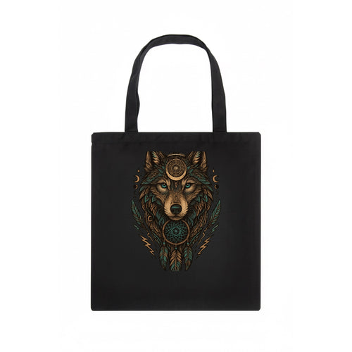 Storm Wolf Thunder  - Tote Bag