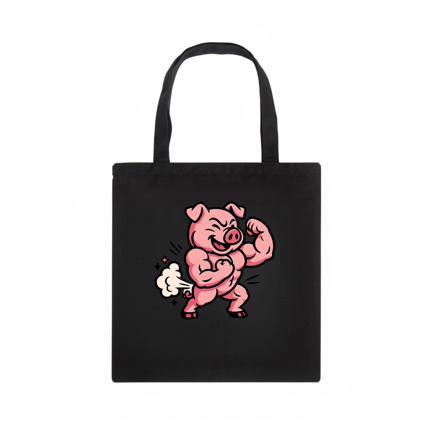 Strong Pig - Tote Bag - dark