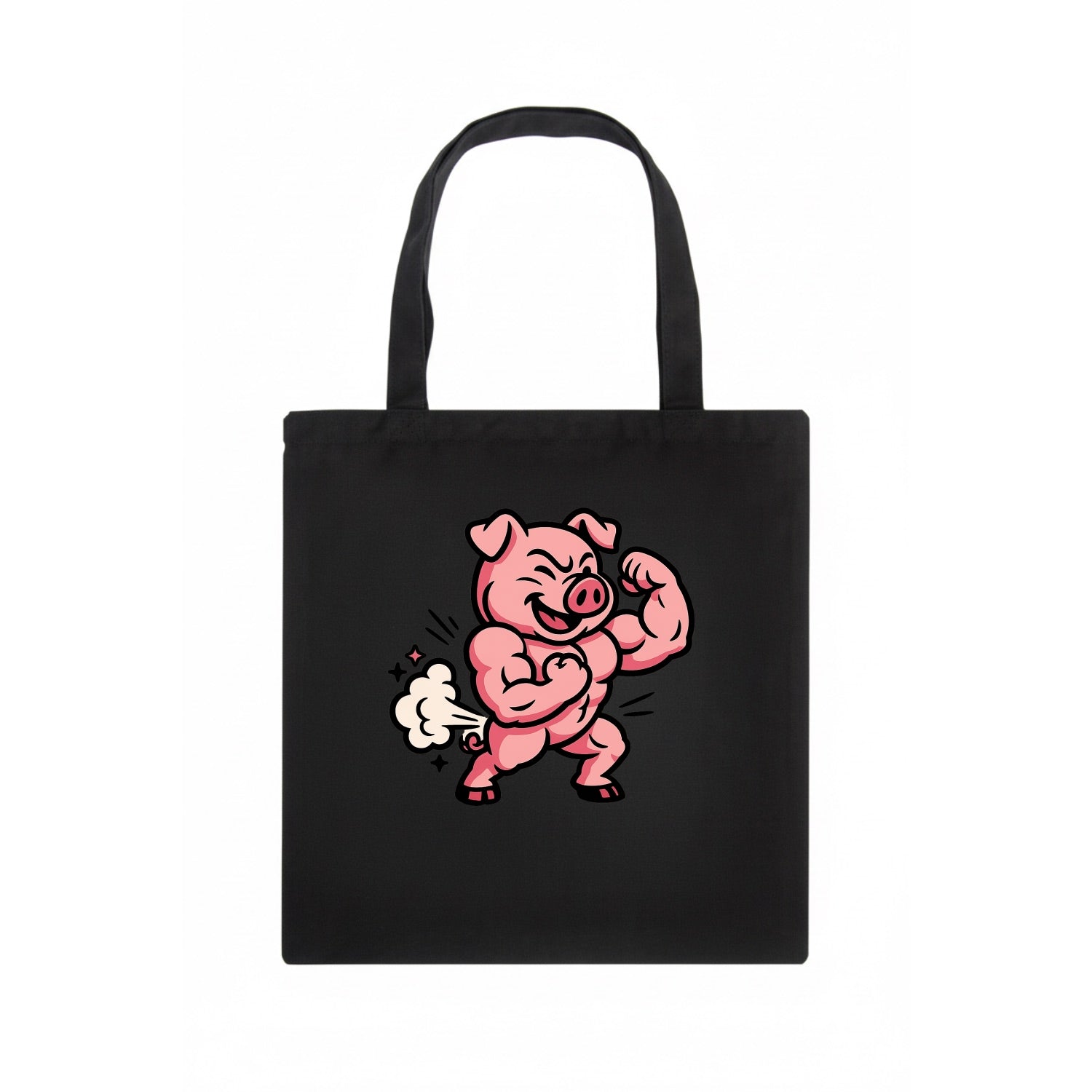 Strong Pig - Tote Bag - dark