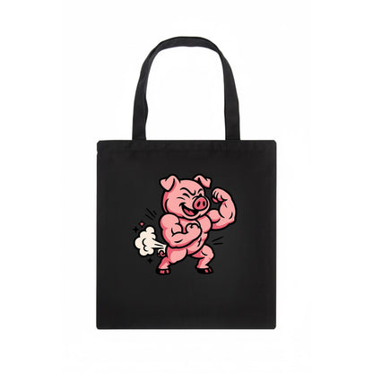Strong Pig - Tote Bag - dark