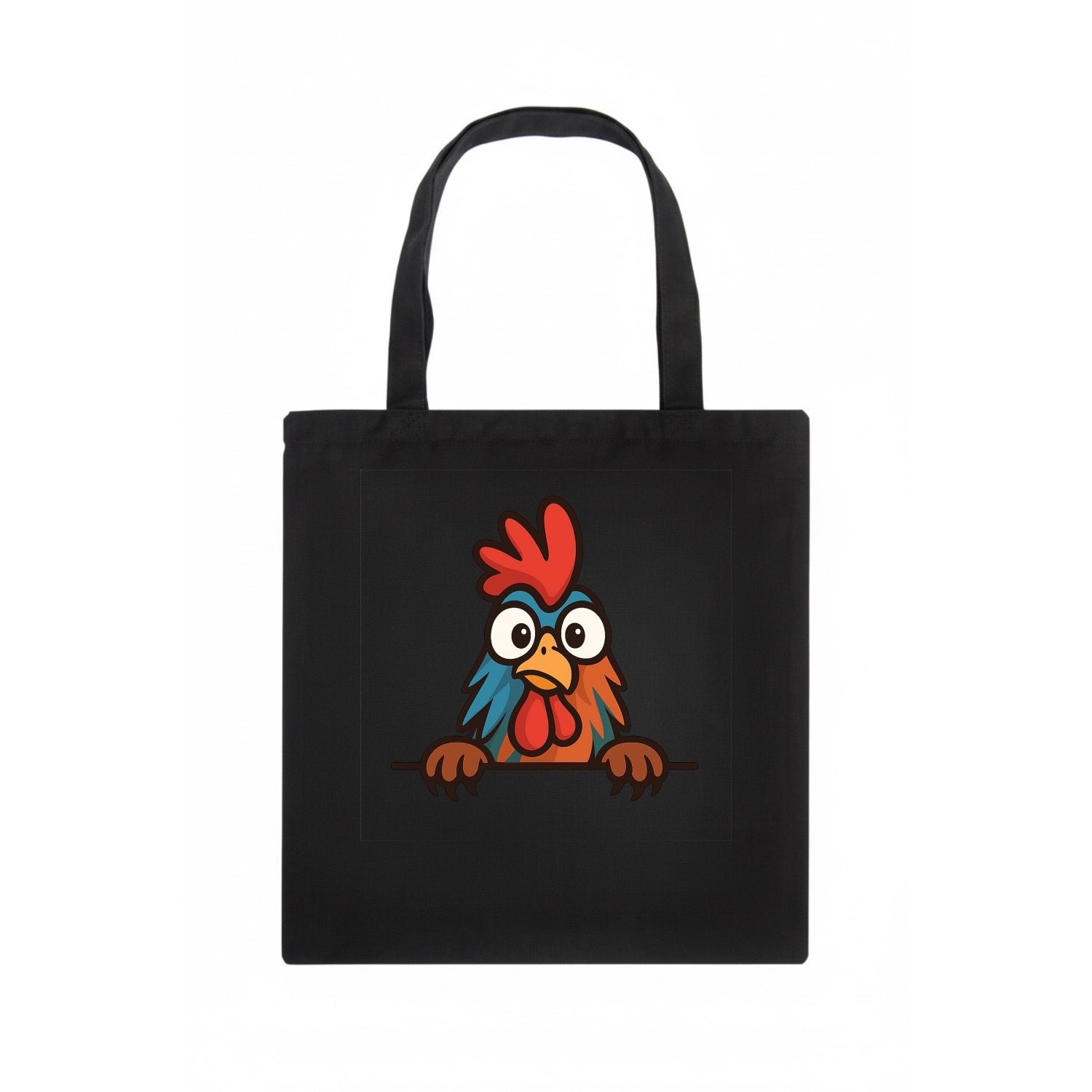 Rooster  - Tote Bag - dark