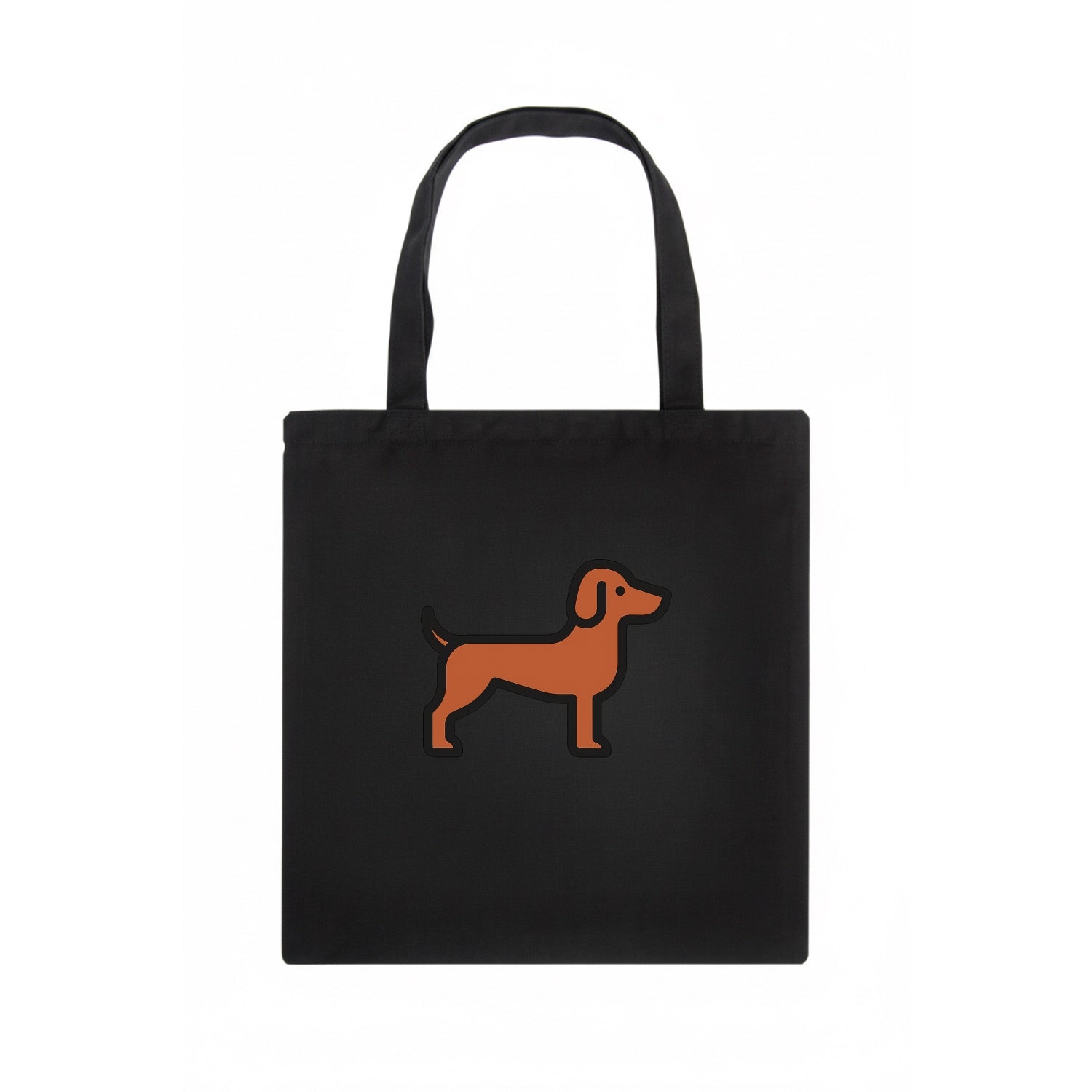 Vizsla - Rust colored flat side profile - Tote Bag - dark