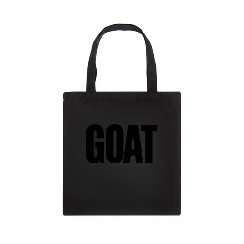 Bold typography design - GOAT - greatest of all time - Tote Bag