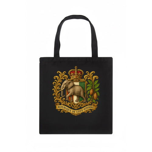 Ivory Coast Heritage Badge  - Tote Bag
