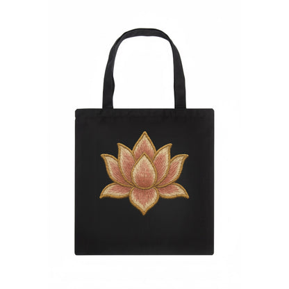 Lotus Flower - Tote Bag - dark