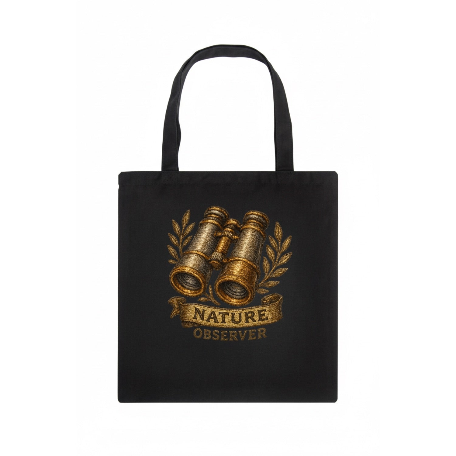 Binoculars for birdwatching - nature observer - Tote Bag - dark
