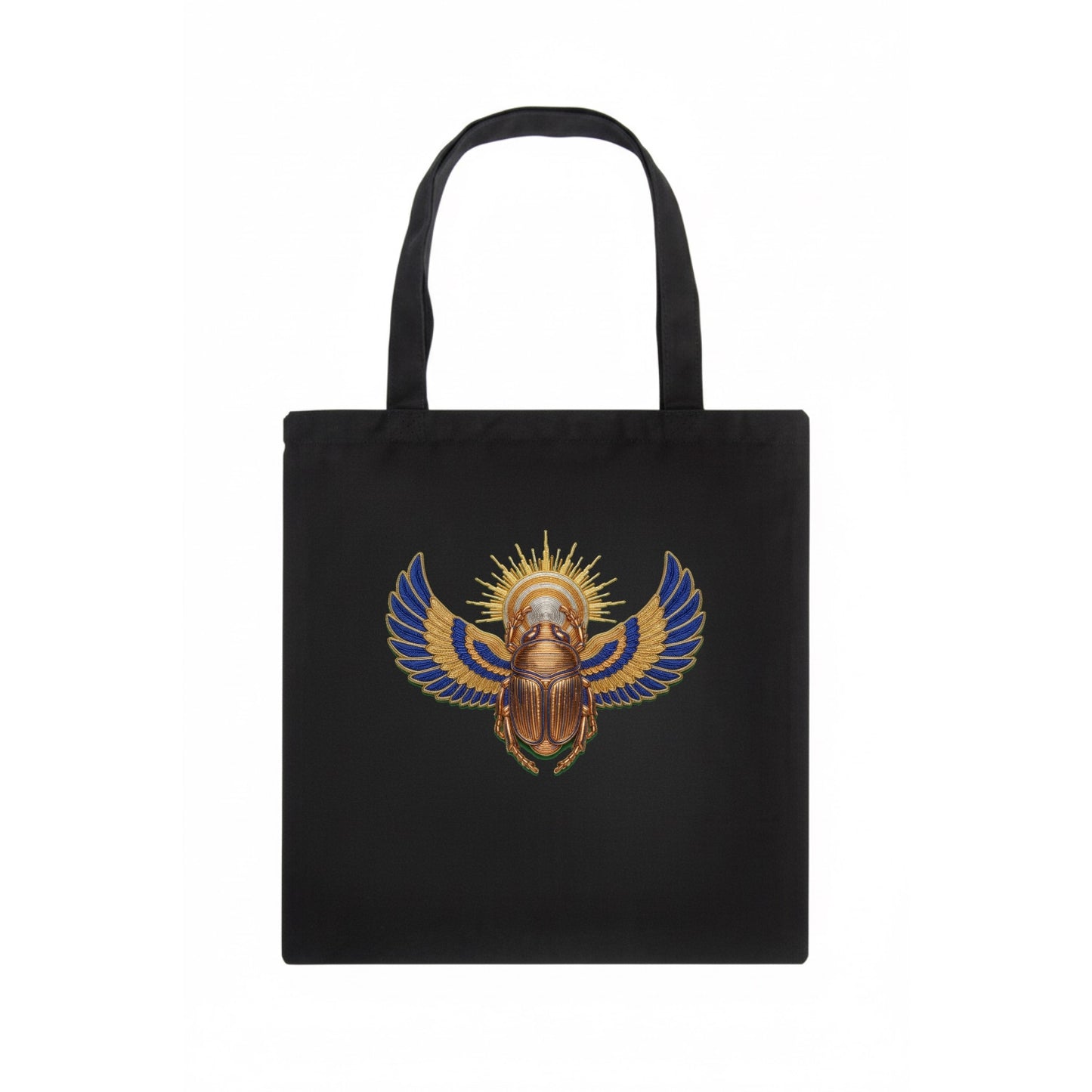 Winged Scarab - Tote Bag - dark