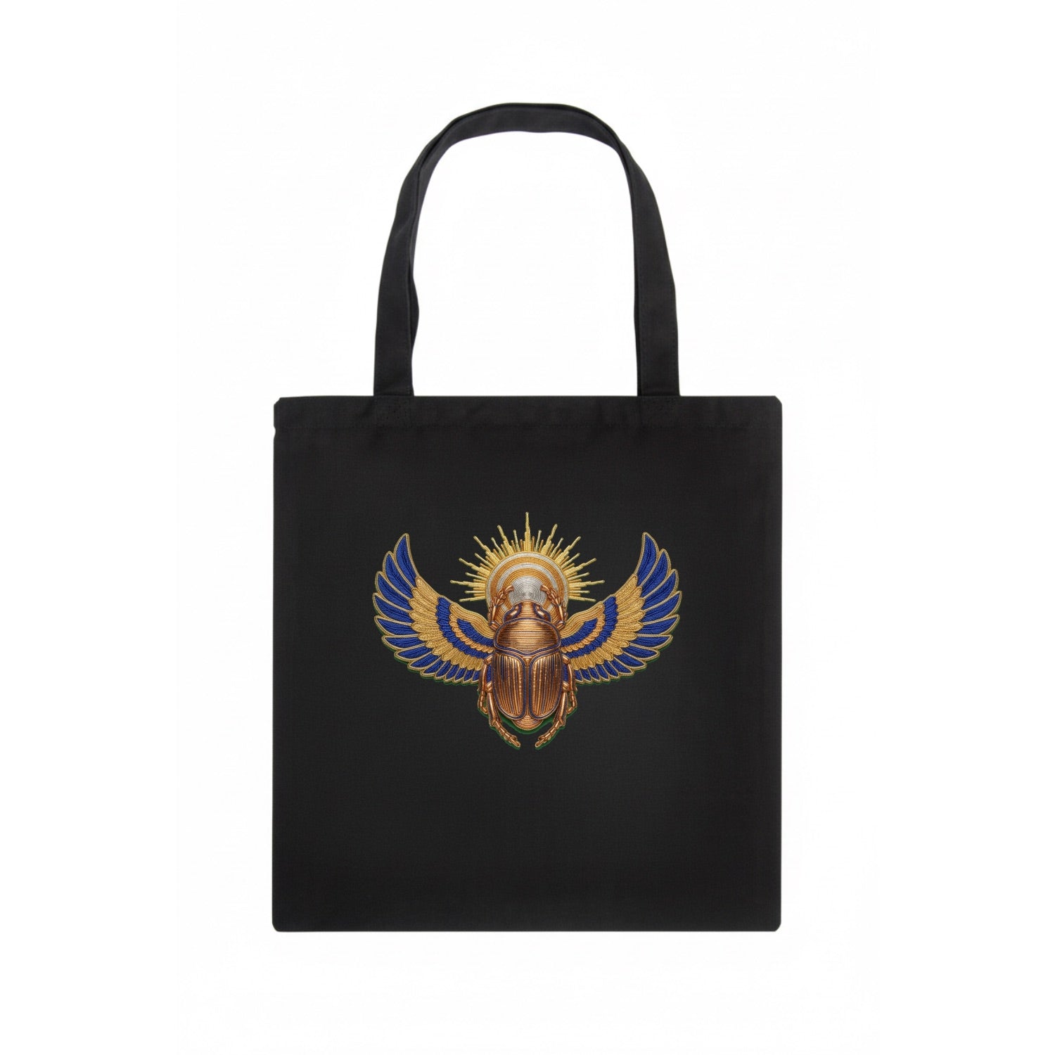 Winged Scarab - Tote Bag - dark
