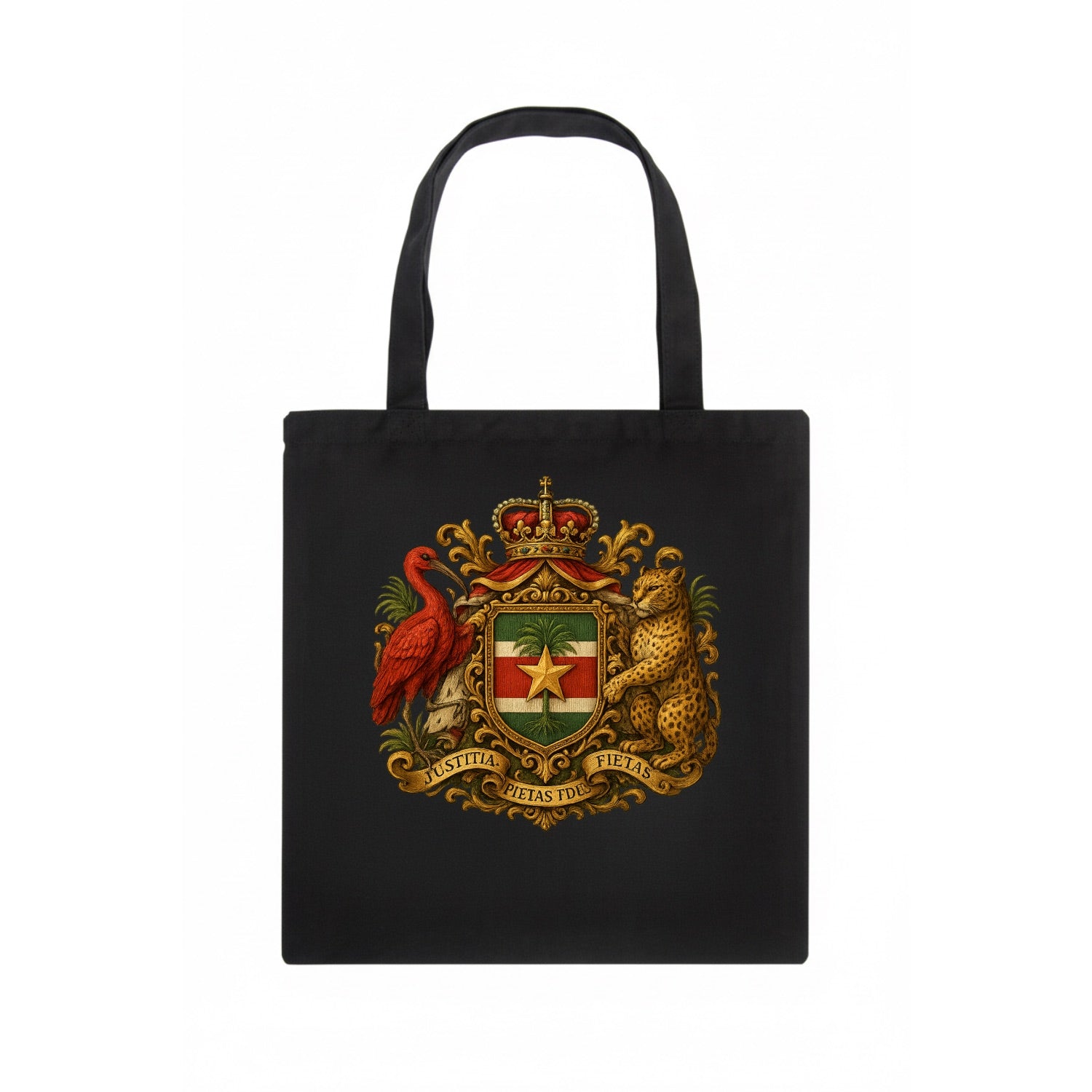 Suriname Star Emblem  - Tote Bag - dark