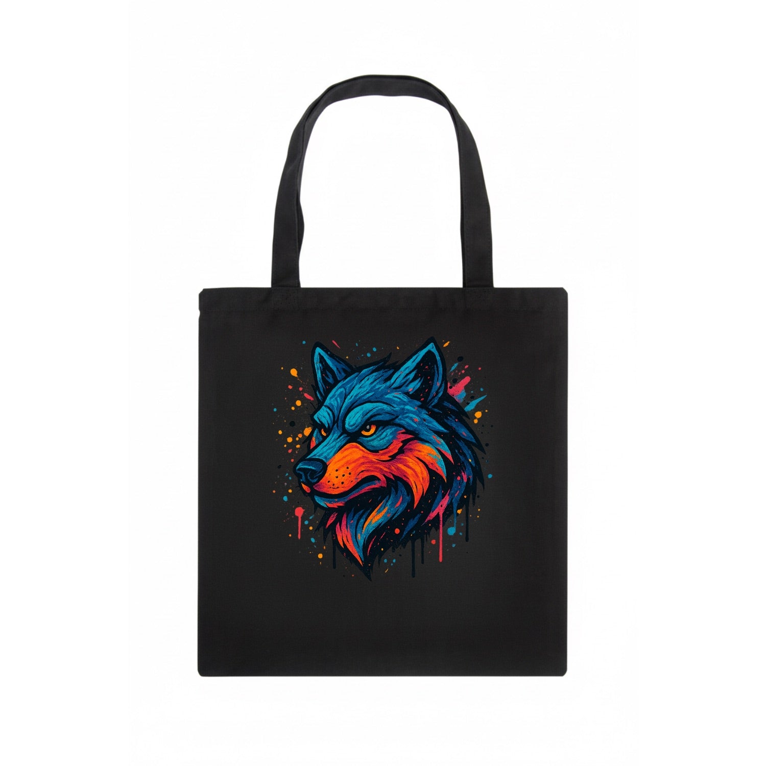 Velvet Wolf Royal  - Tote Bag - dark