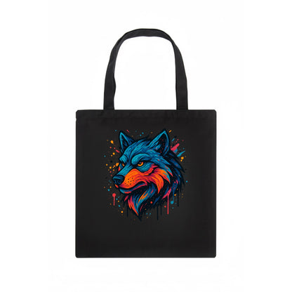 Velvet Wolf Royal  - Tote Bag - dark