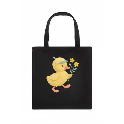 Yellow Duckling - Tote Bag - dark