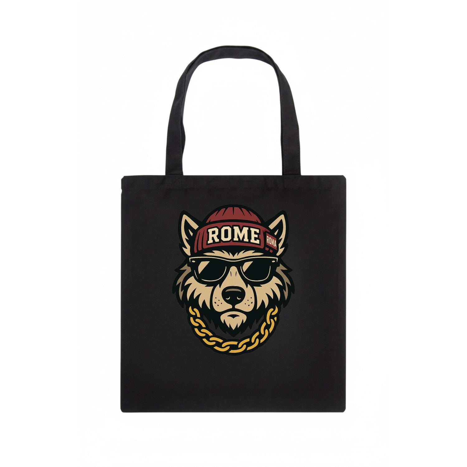Rome Wolf - Tote Bag - dark