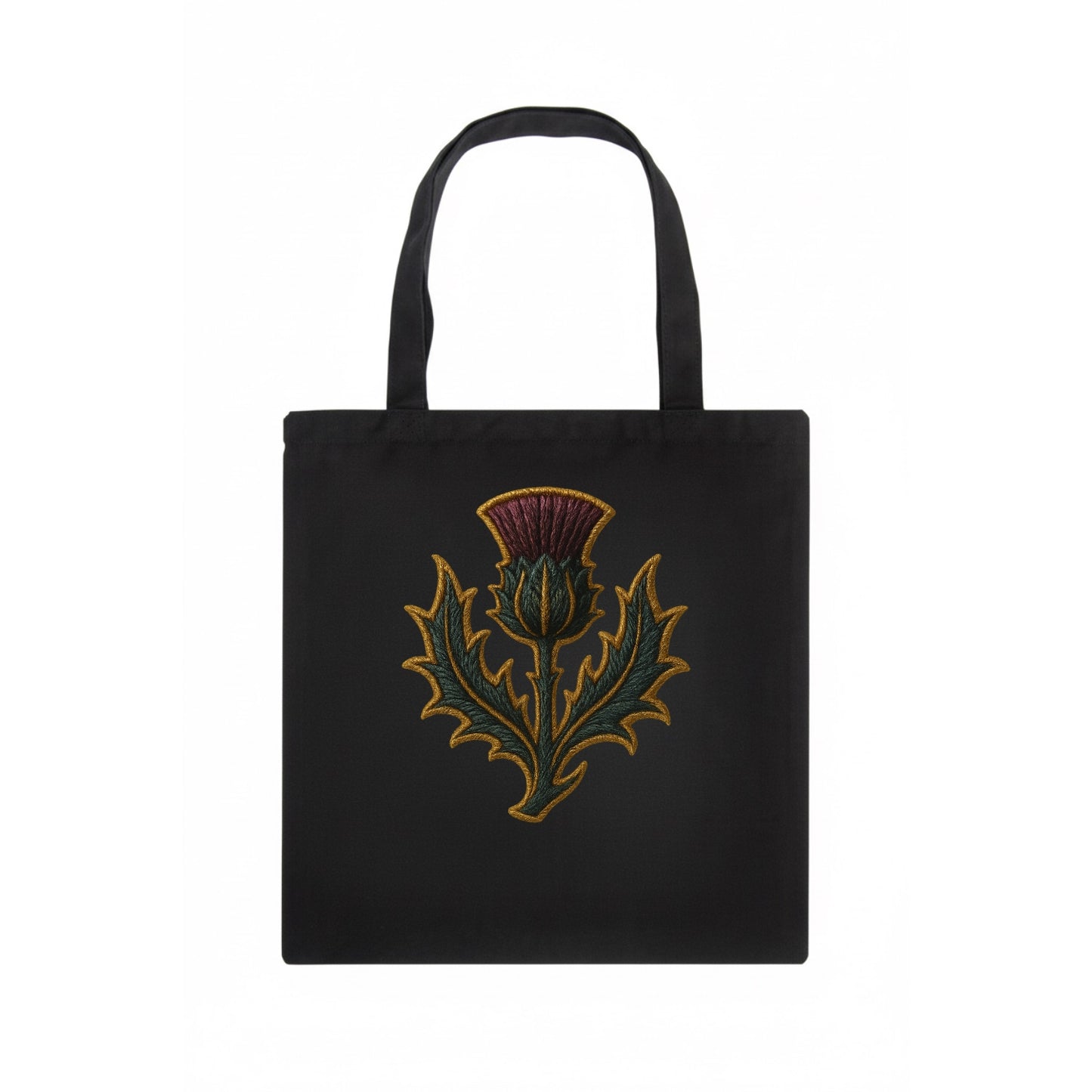 Scottish Thistle  - Tote Bag - dark