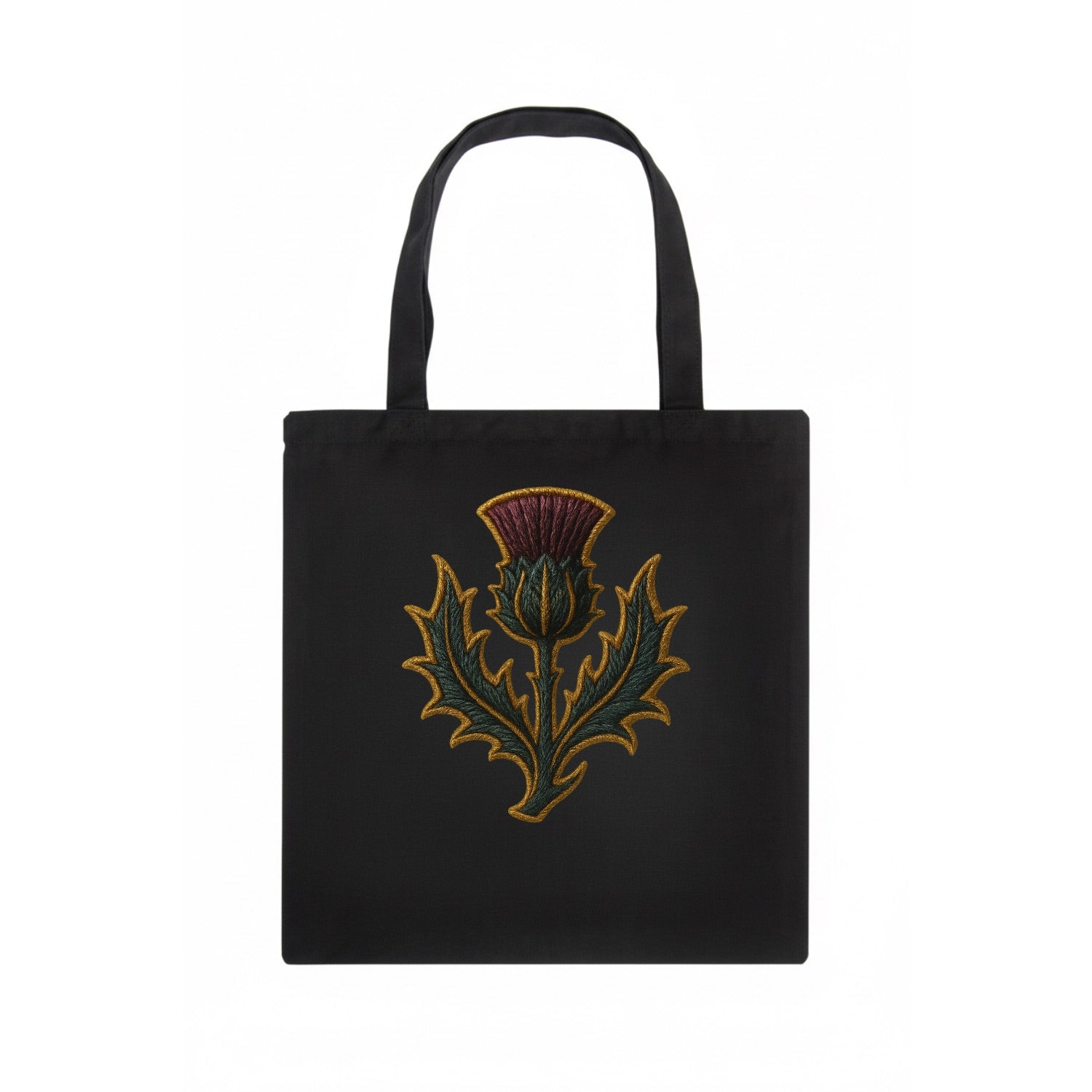 Scottish Thistle  - Tote Bag - dark