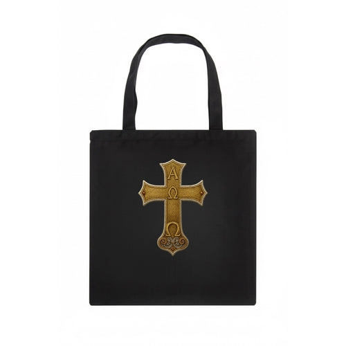 Alpha Omega Cross  - Tote Bag