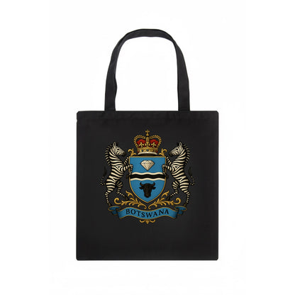 Botswana Heritage Badge  - Tote Bag - dark