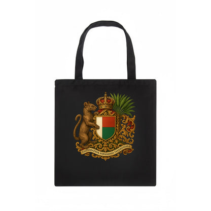 Madagascar Fossa Hunter  - Tote Bag - dark