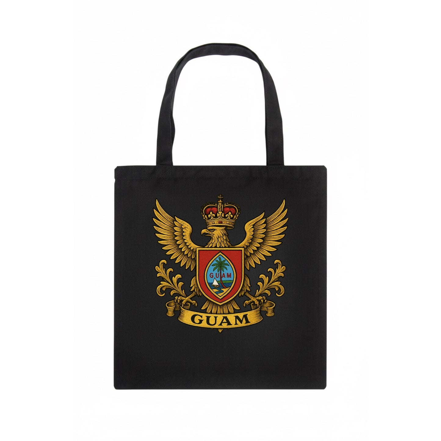 Guam Heritage Badge  - Tote Bag - dark
