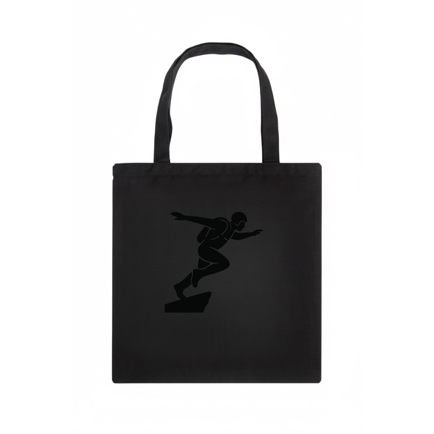 Base jumper launching off - Tote Bag - dark