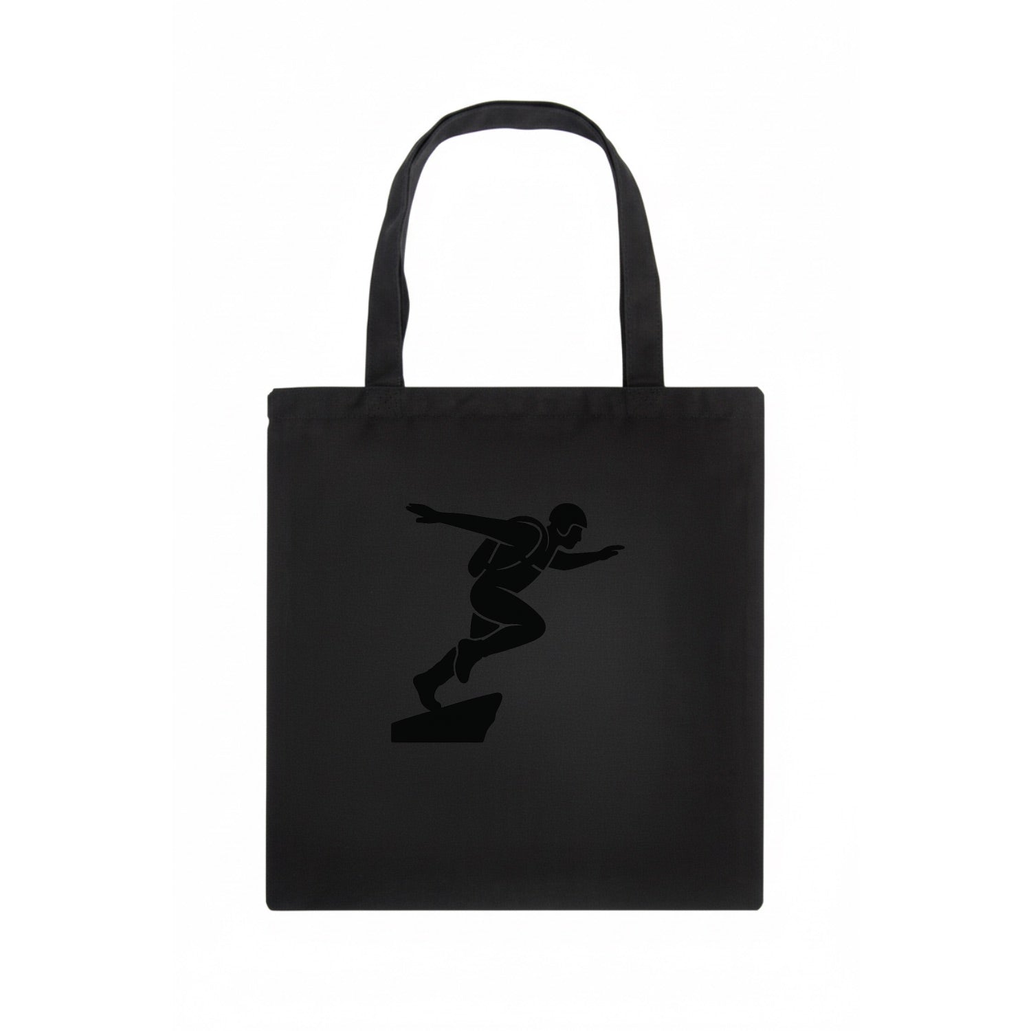 Base jumper launching off - Tote Bag - dark