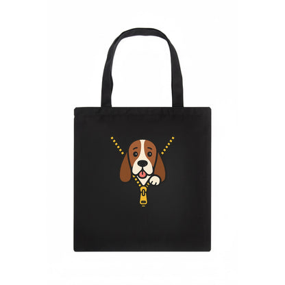 Basset Hound - Tote Bag - dark