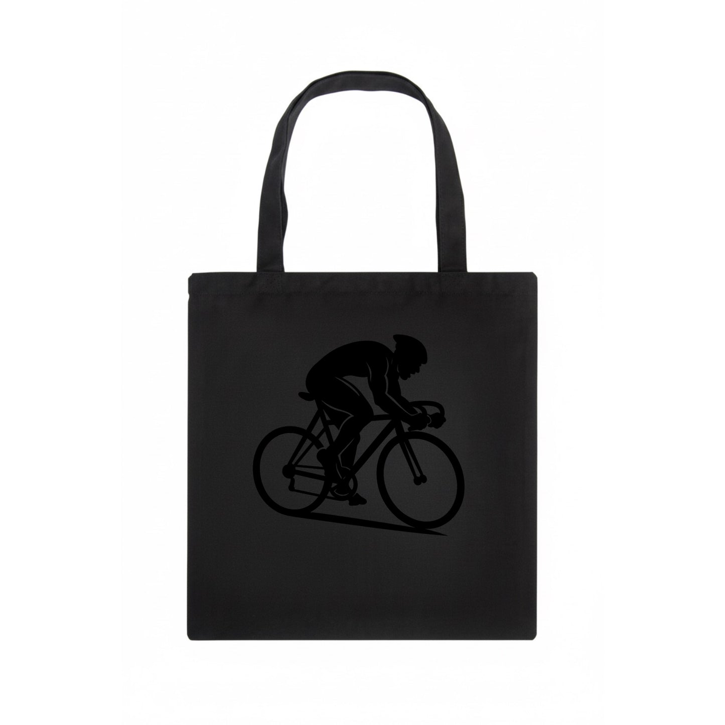 Sprint cyclist racing stance - Tote Bag - dark