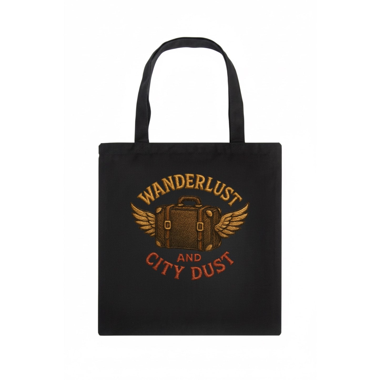 Wanderlust And City Dust  - Tote Bag - dark