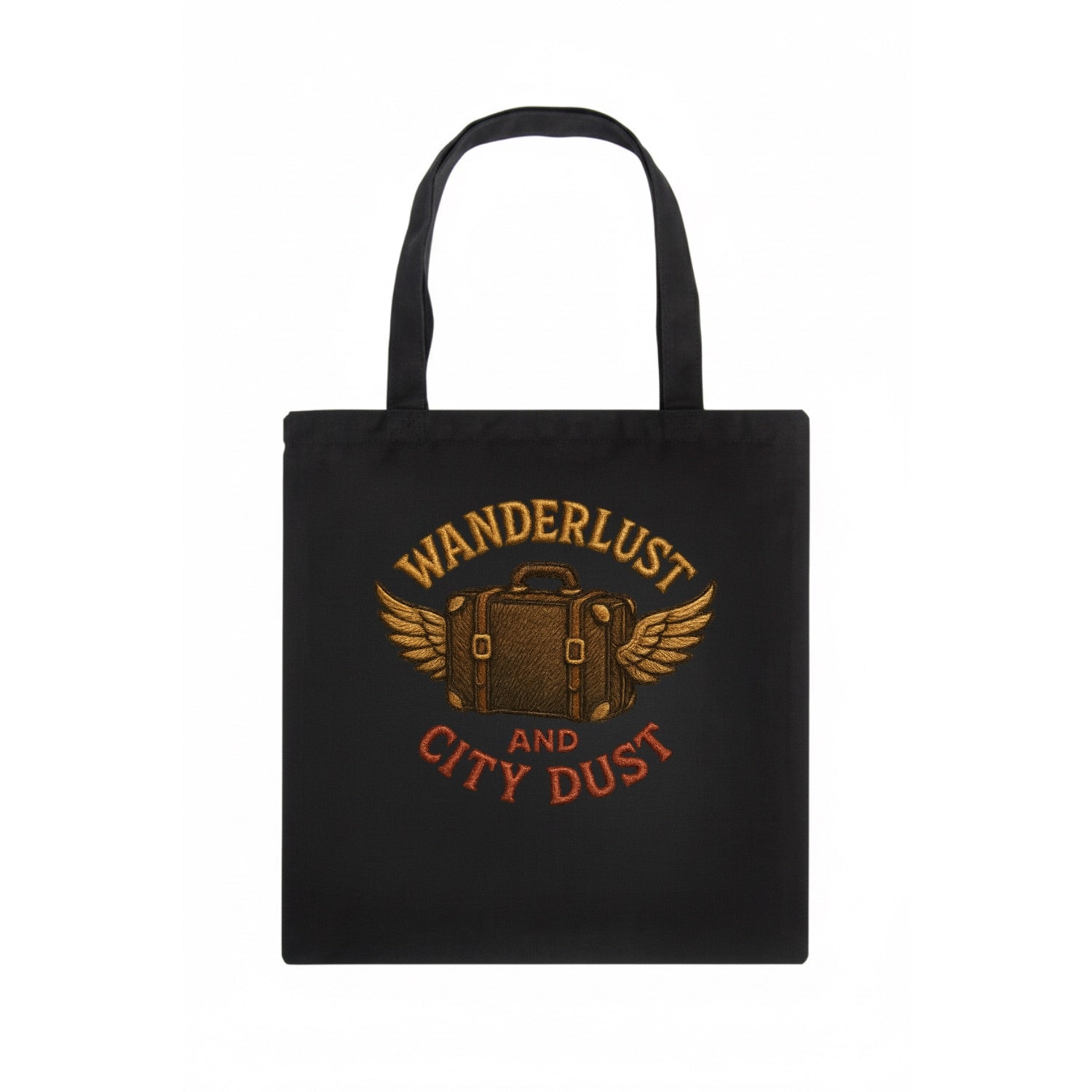 Wanderlust And City Dust  - Tote Bag - dark