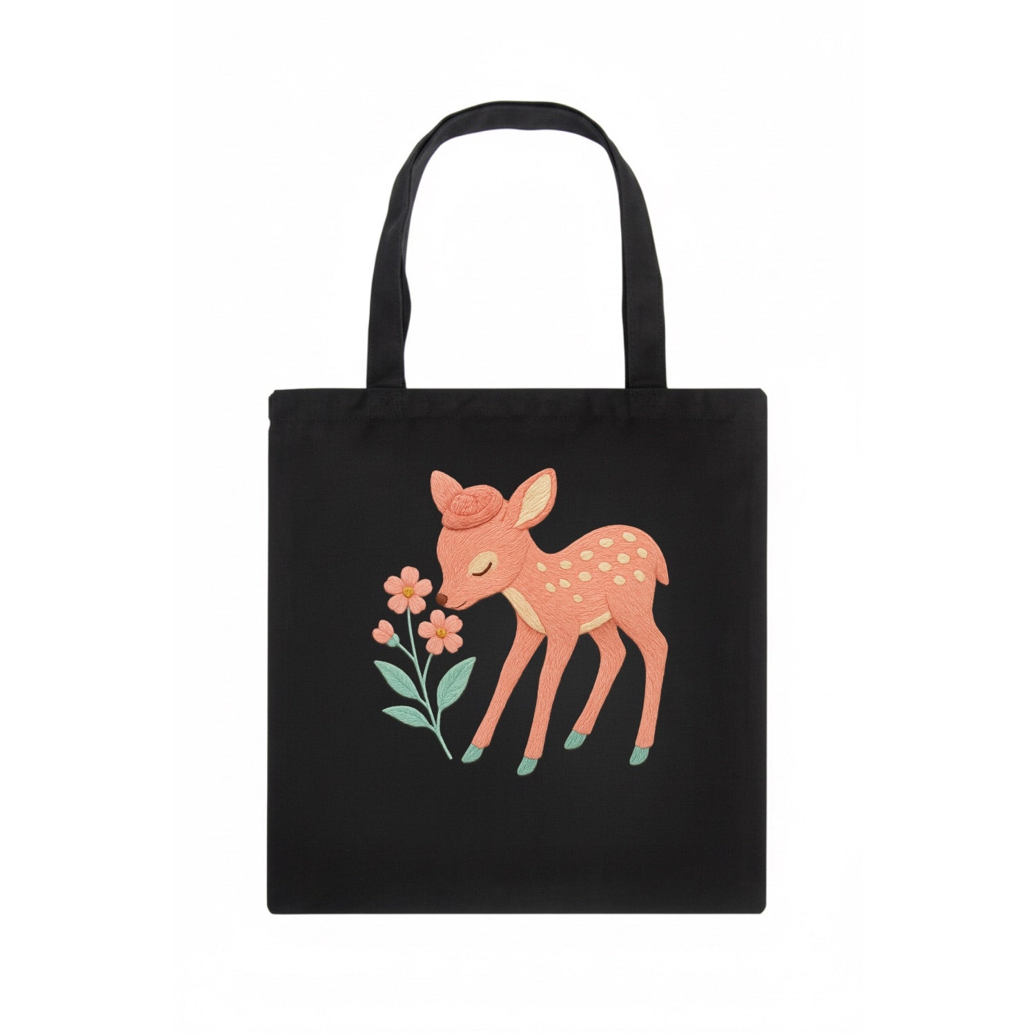 Coral Fawn - Tote Bag - dark