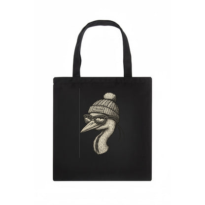Toledo Great Blue Heron wearing Toledo b - Tote Bag - dark