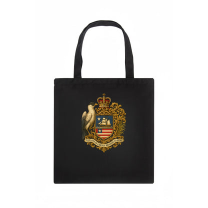 Liberia Pepper Bird Emblem  - Tote Bag - dark