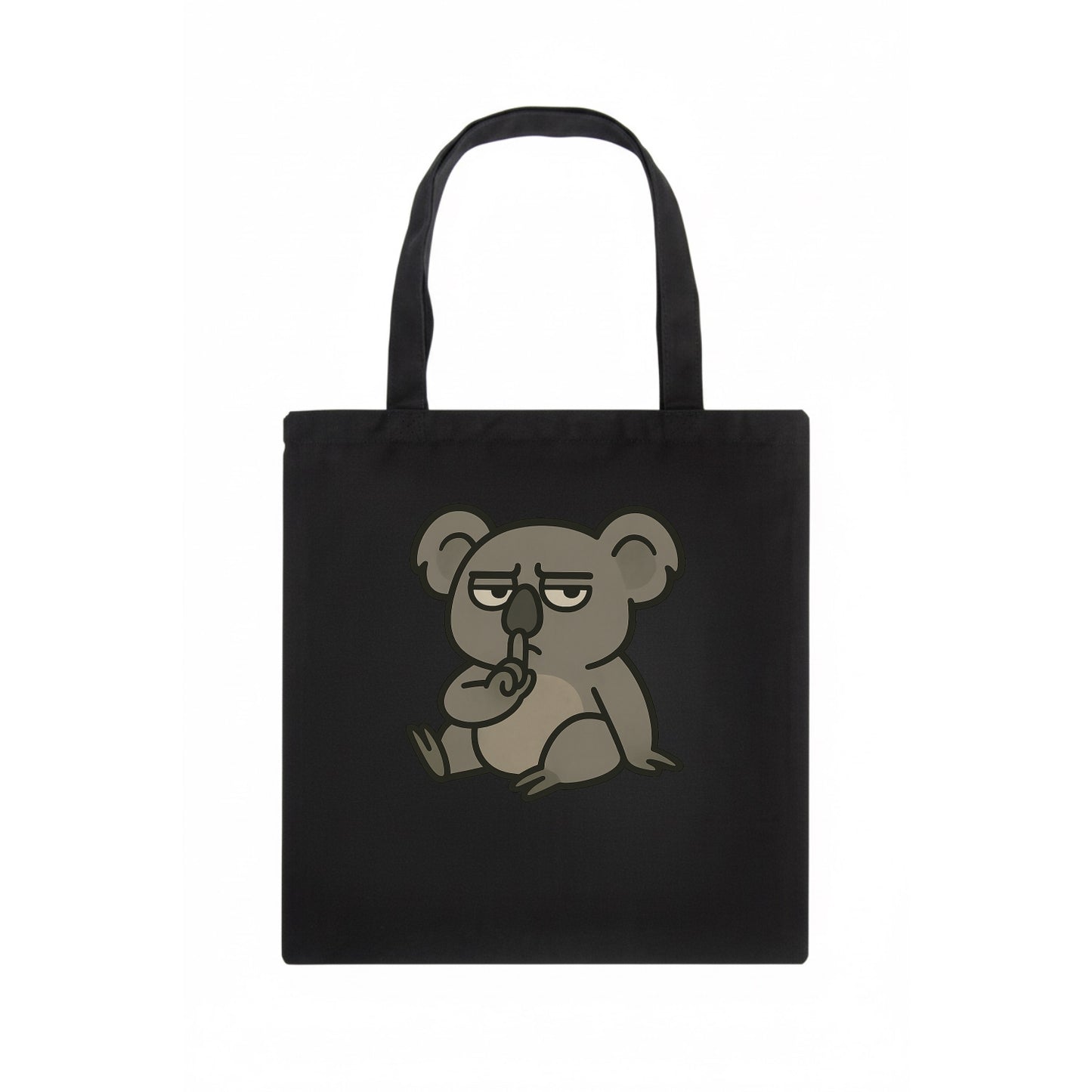 The Koala Judging - Tote Bag - dark