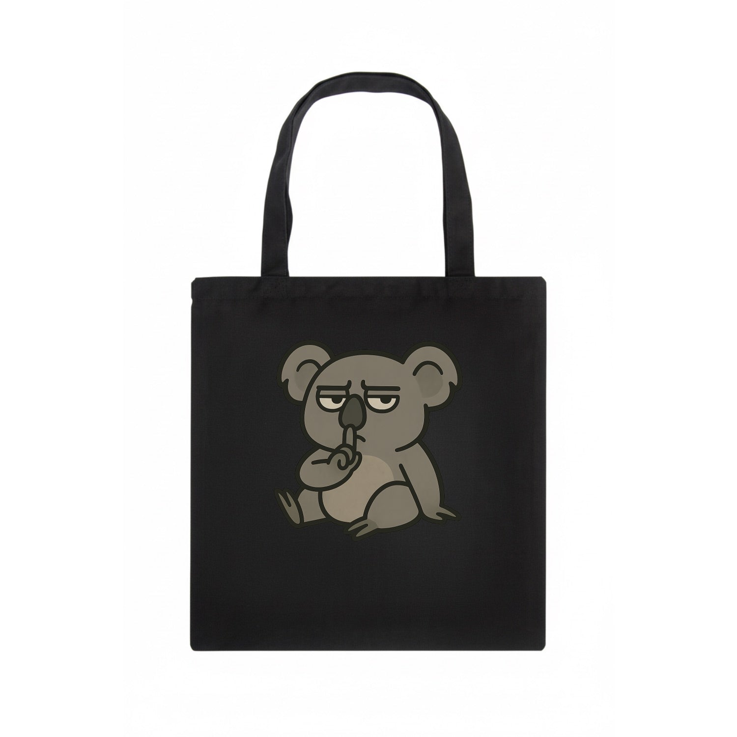 The Koala Judging - Tote Bag - dark