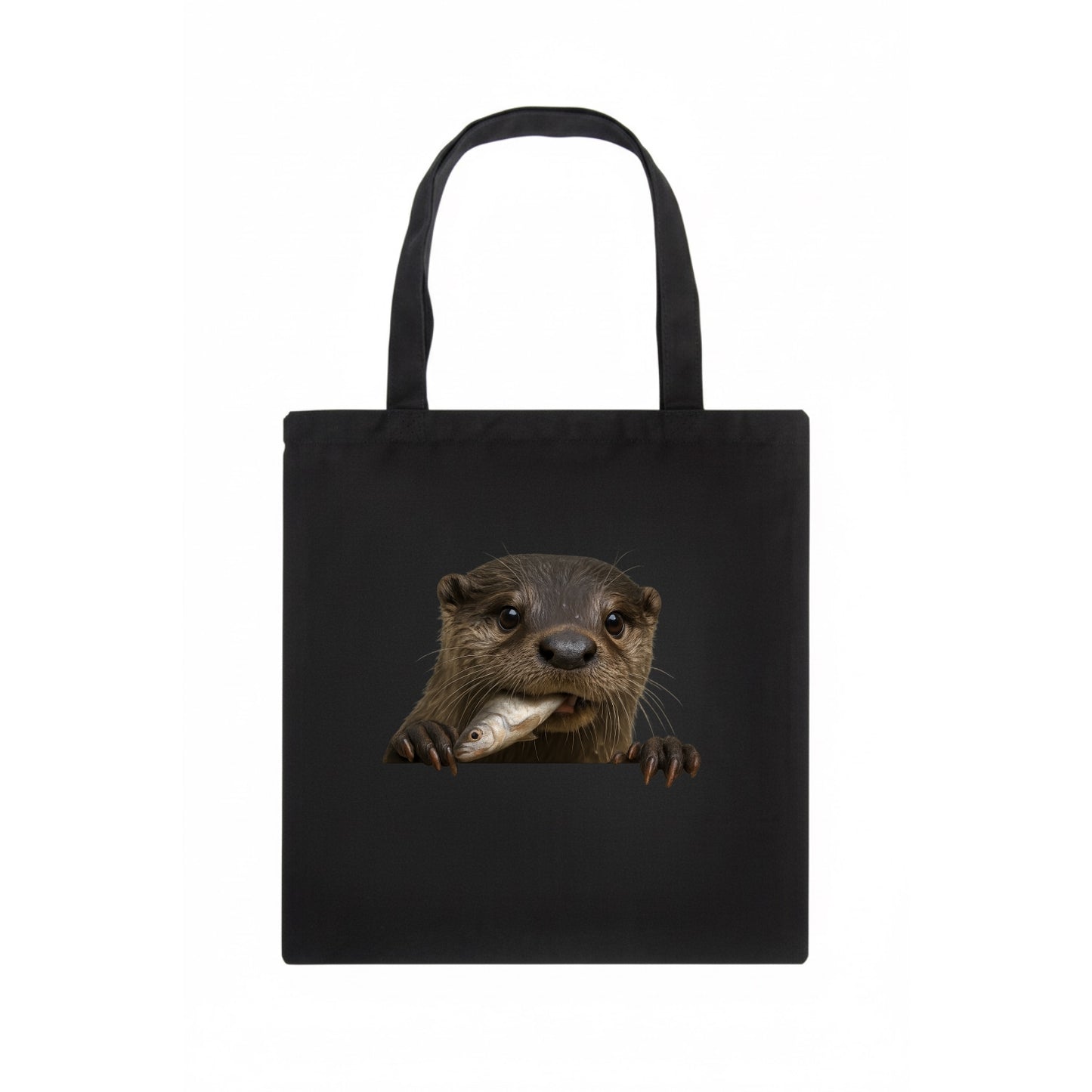 River Otter  - Tote Bag - dark