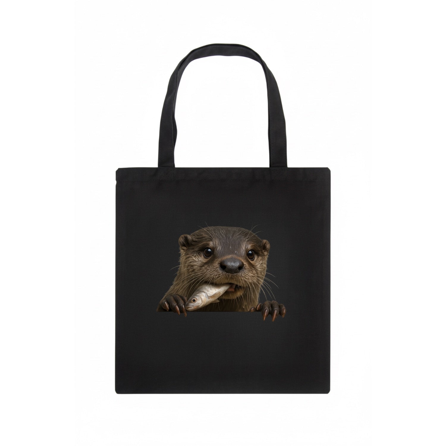 River Otter  - Tote Bag - dark