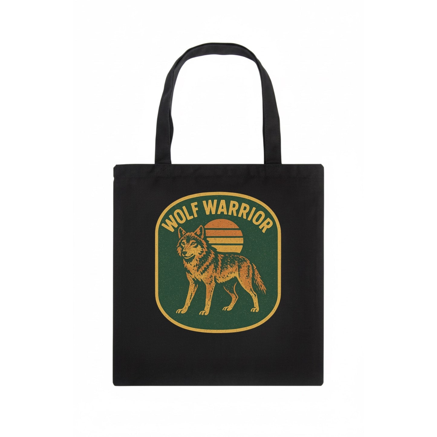 Wolf Warrior  - Tote Bag - dark