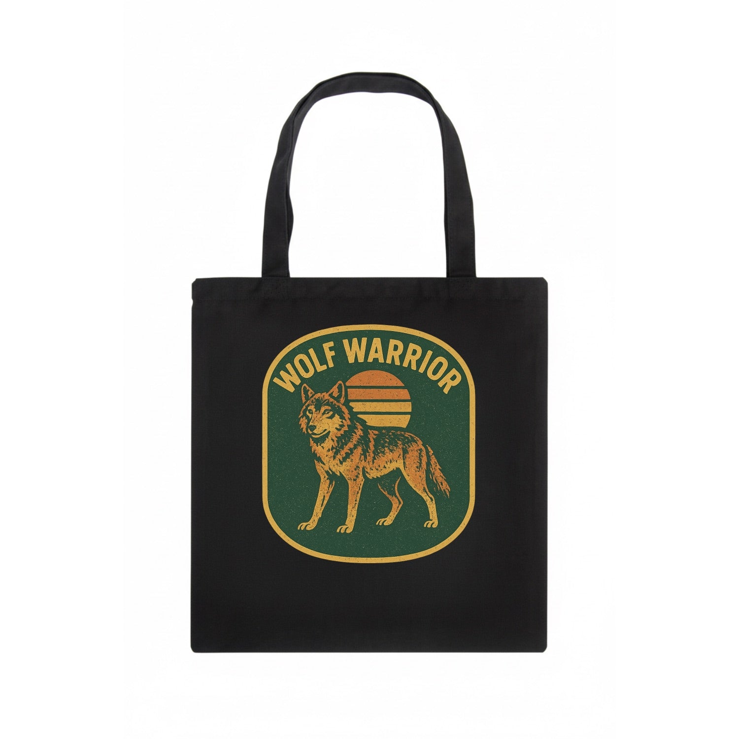 Wolf Warrior  - Tote Bag - dark