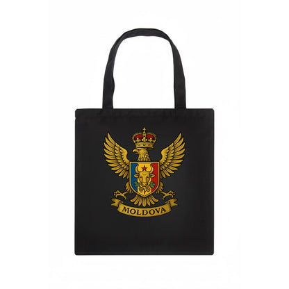 Moldova Heritage Badge  - Tote Bag - dark