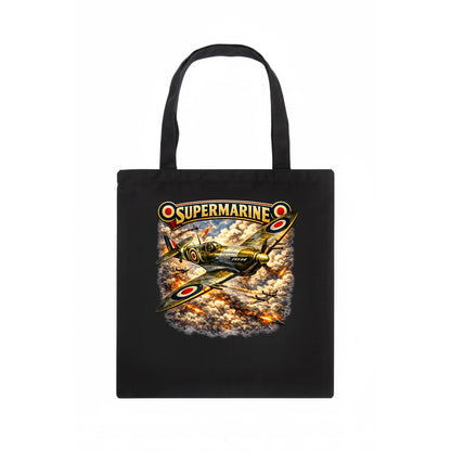 Supermarine Spitfire - Tote Bag - dark