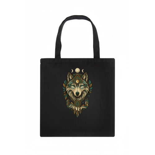 Pearl Wolf Shimmer  - Tote Bag